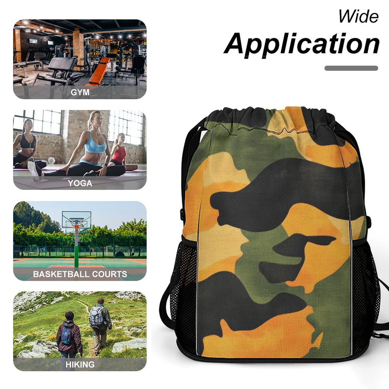 Bolsa deportiva con cordón - Imagen 3