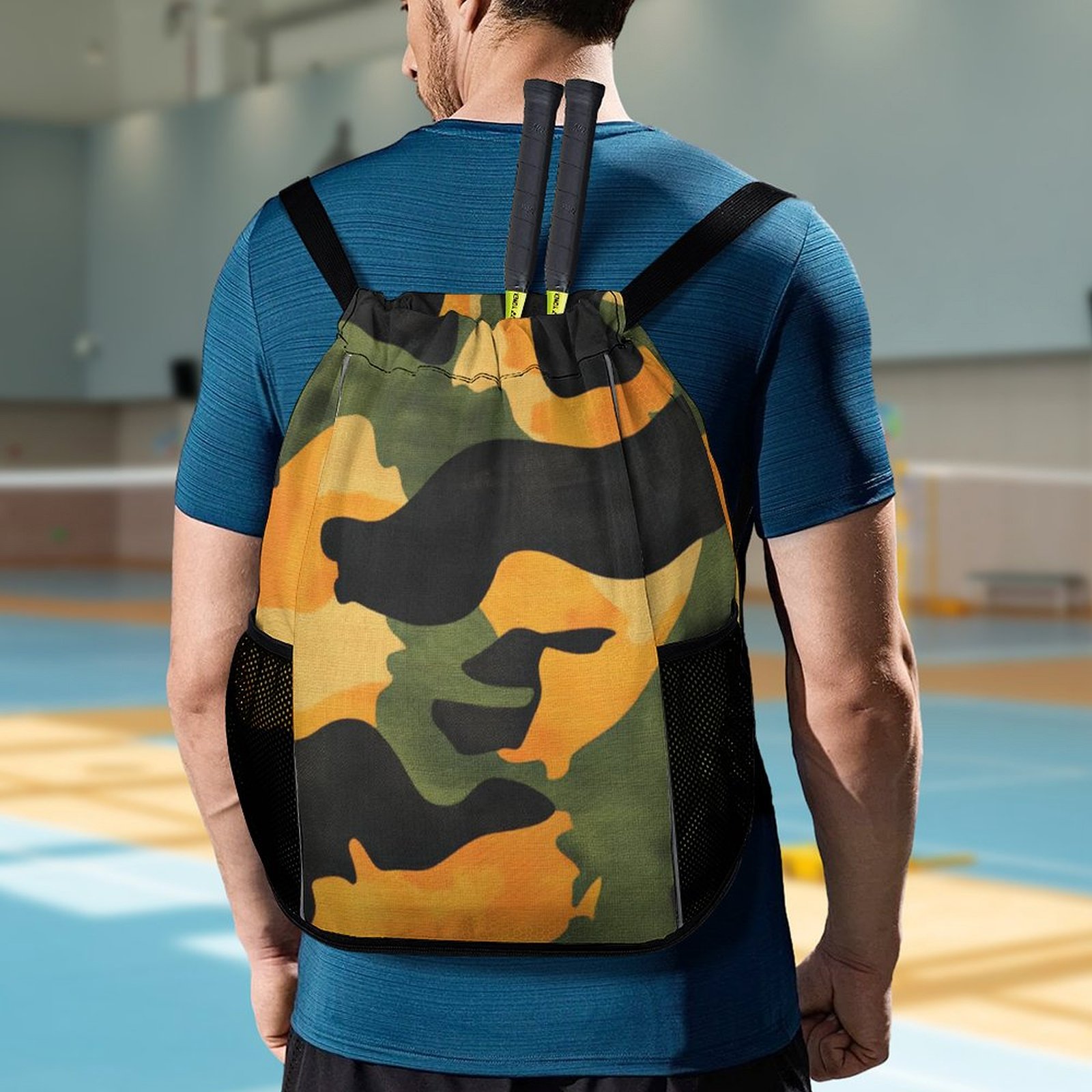 Bolsa deportiva con cordón - Imagen 4
