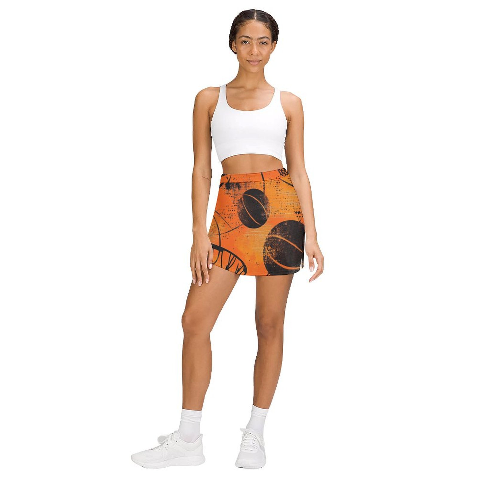 Falda pantalón de línea A con bolsillo anti-vacío - Imagen 3