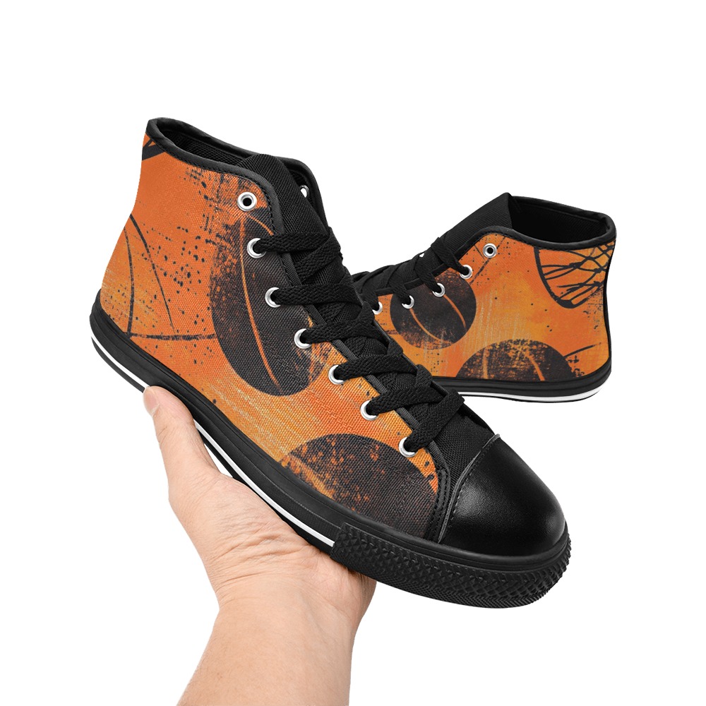 Zapatillas Basket de lona de caña alta para hombre - 4 lados (Modelo 017) - Imagen 7