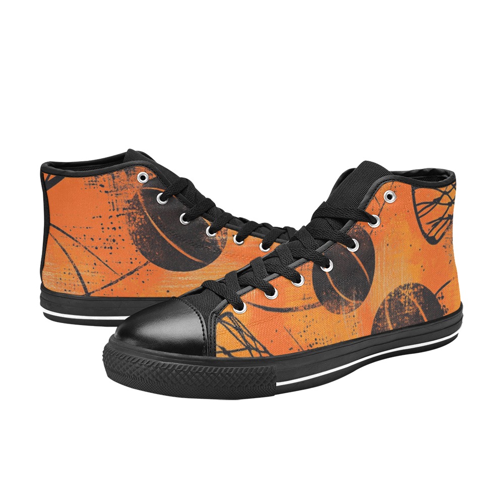 Zapatillas Basket de lona de caña alta para hombre - 4 lados (Modelo 017) - Imagen 4