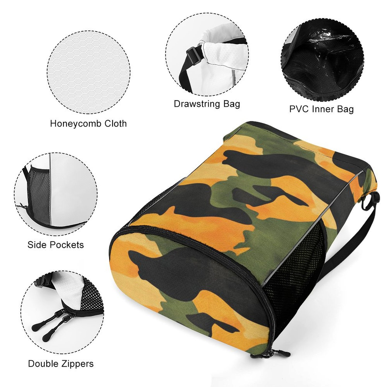 Bolsa deportiva con cordón - Imagen 2