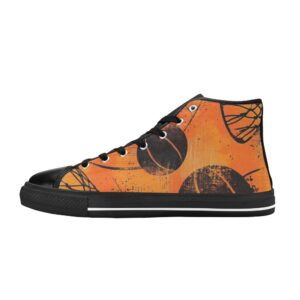 Zapatillas Basket de lona de caña alta para hombre - 4 lados (Modelo 017)
