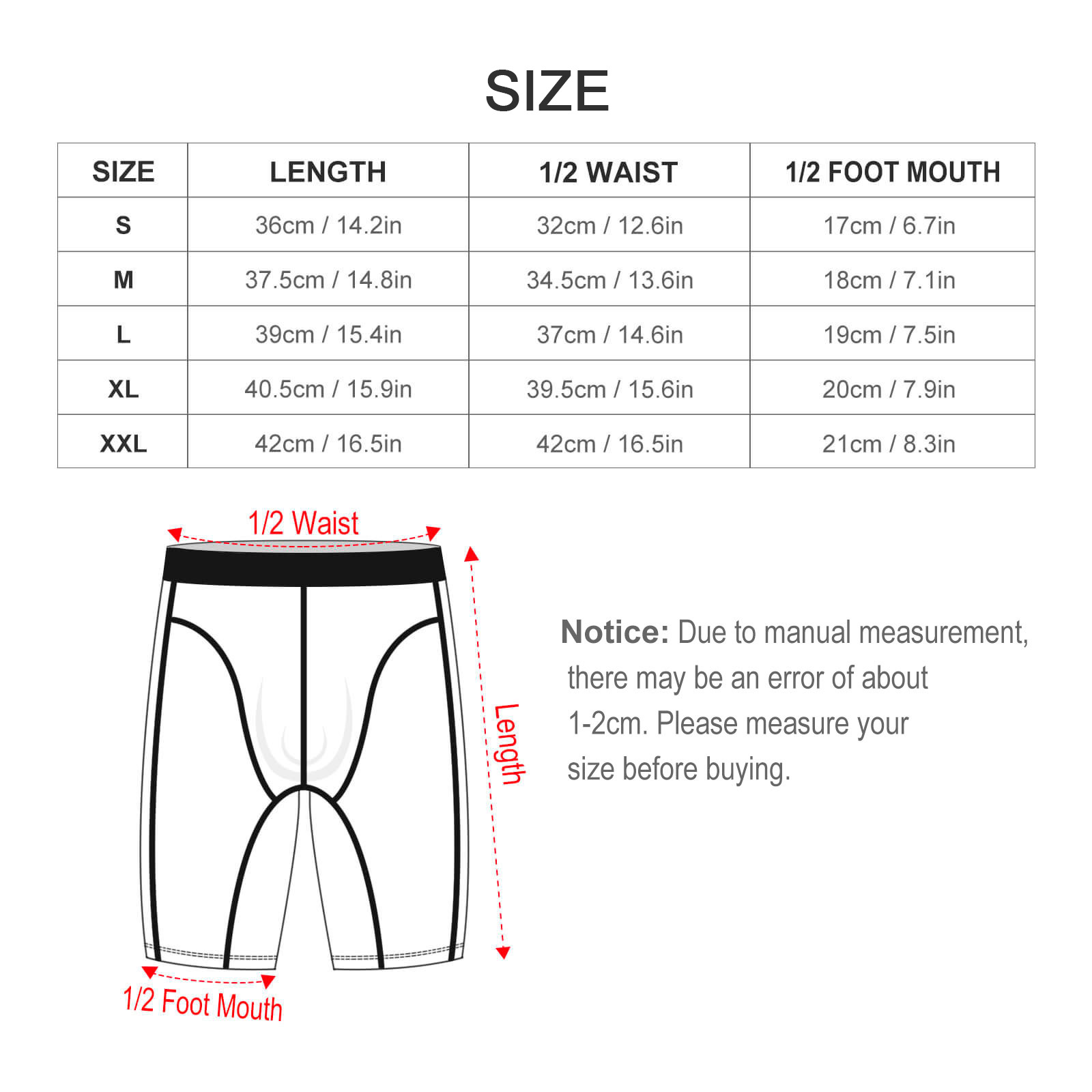 Pantalones cortos de compresión para hombre Ropa interior deportiva para hombre (K40) - Imagen 5
