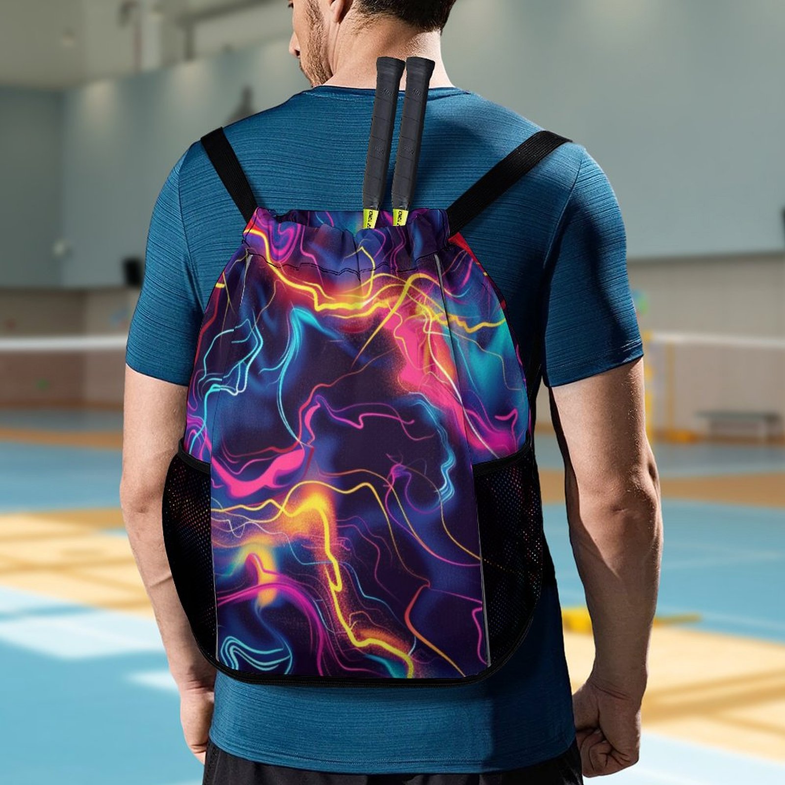 Bolsa deportiva con cordón - Imagen 4