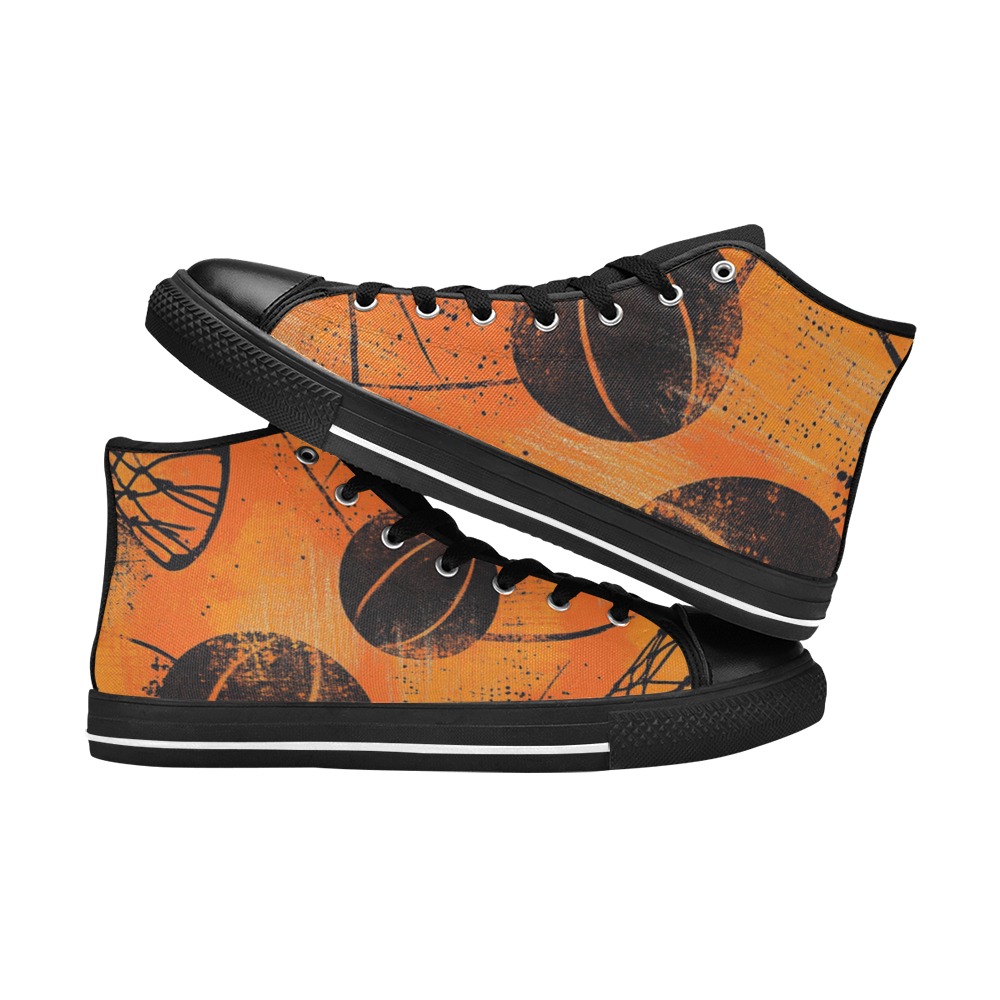 Zapatillas Basket de lona de caña alta para hombre - 4 lados (Modelo 017) - Imagen 6