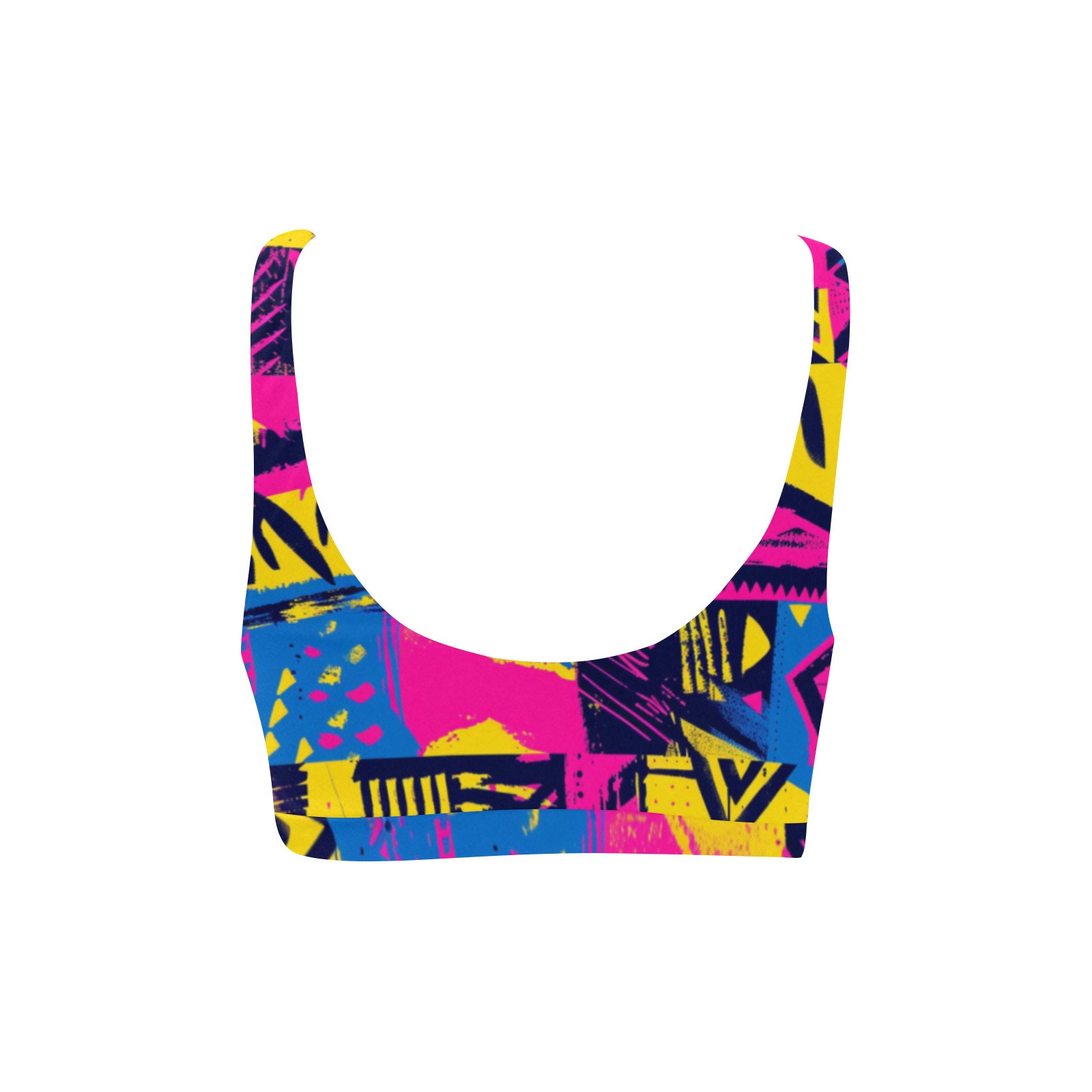 Sujetador deportivo grafiti Top de bikini deportivo (Modelo S07) - Imagen 4