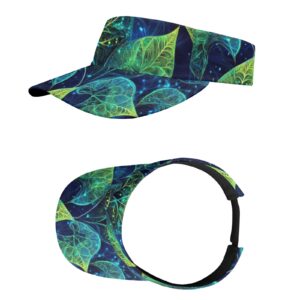 Visera deportiva algas marinas Visera deportiva con estampado total