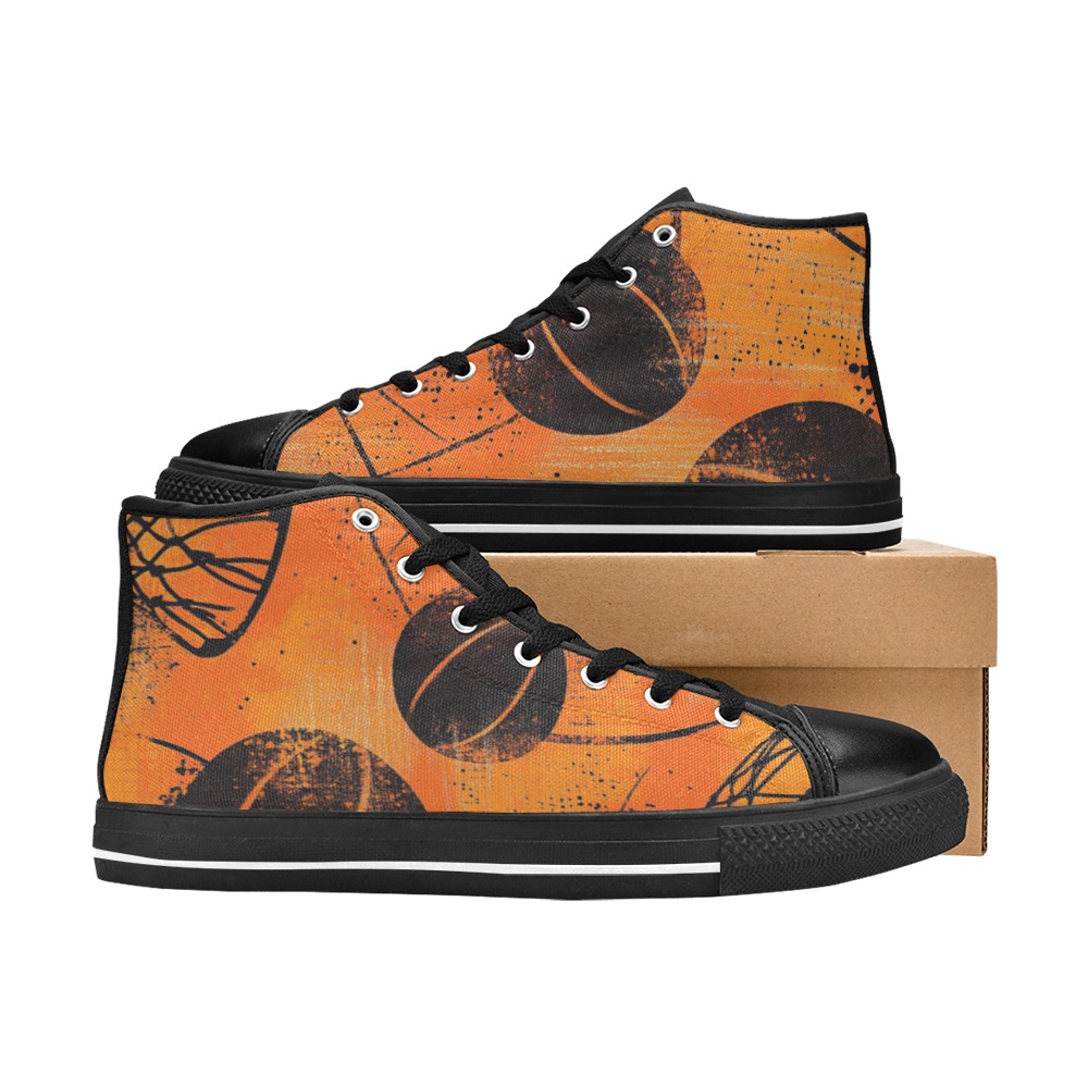 Zapatillas Basket de lona de caña alta para hombre - 4 lados (Modelo 017) - Imagen 8