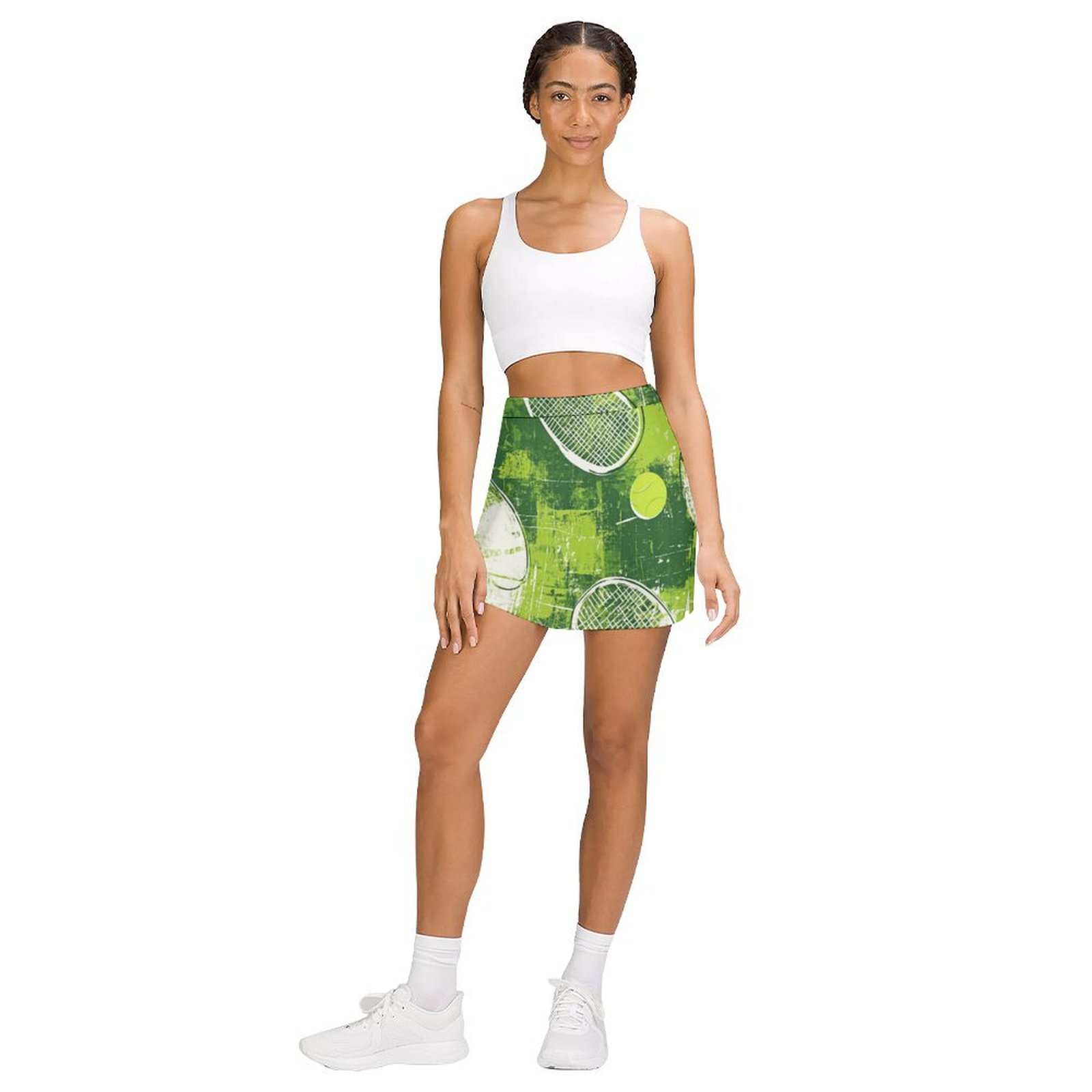 Falda pantalón Falda de línea A con bolsillo anti-vacío - Imagen 3